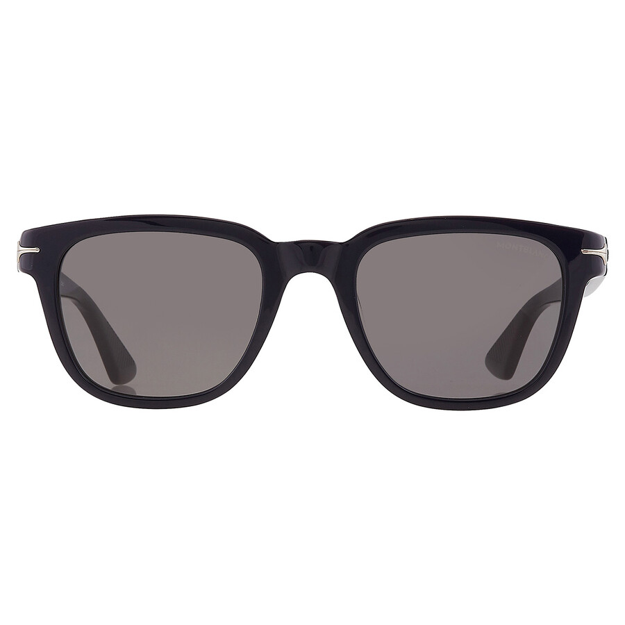 Montblanc Grey Square Men's Sunglasses Mb0302s 004 51
