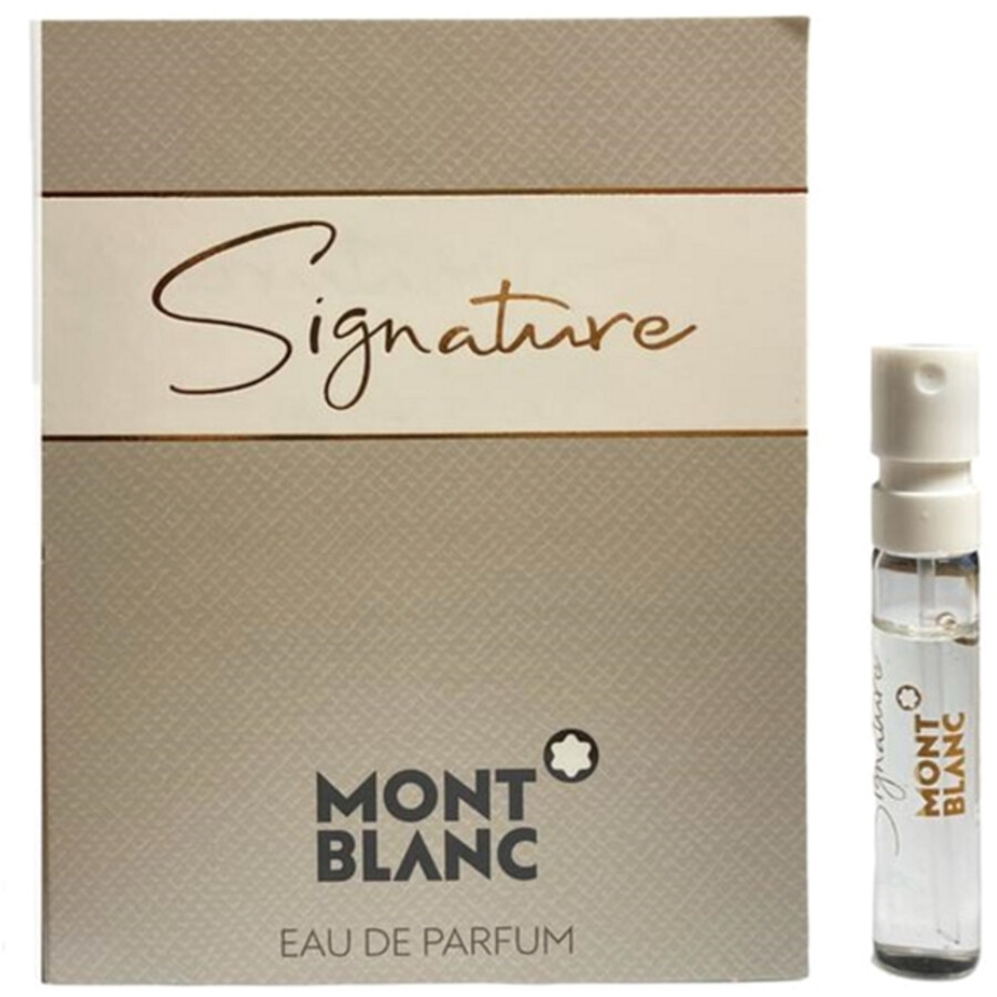 Montblanc Ladies Signature Edp Spray 0.067 oz Fragrances 3386460116671 In Brown