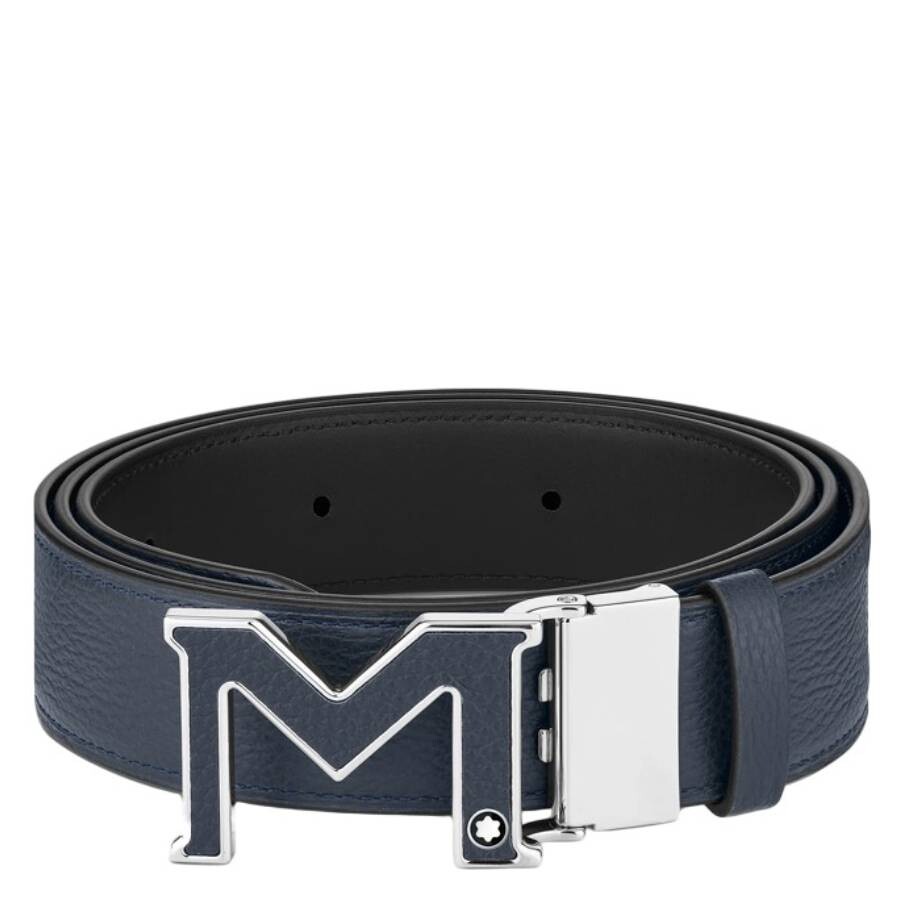 M Buckle 35 mm Reversible Leather Belt