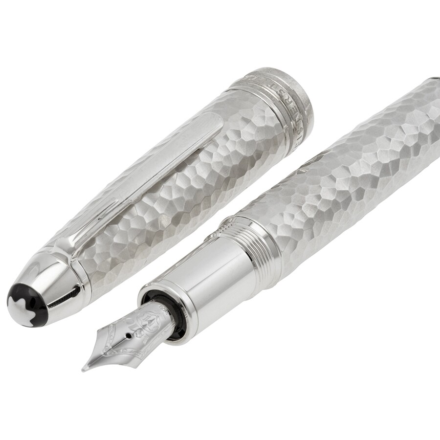 montblanc sterling silver fountain pen