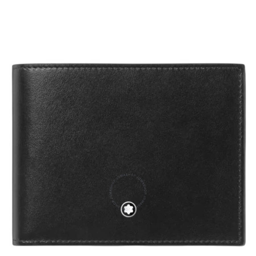 Montblanc Meisterstuck 12cc Leather Wallet In Black
