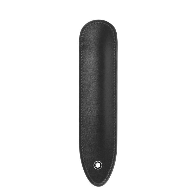 マントルピース Montblanc Meisterstuck 1-Pen Sleeve - Black 198338 4062037802688
