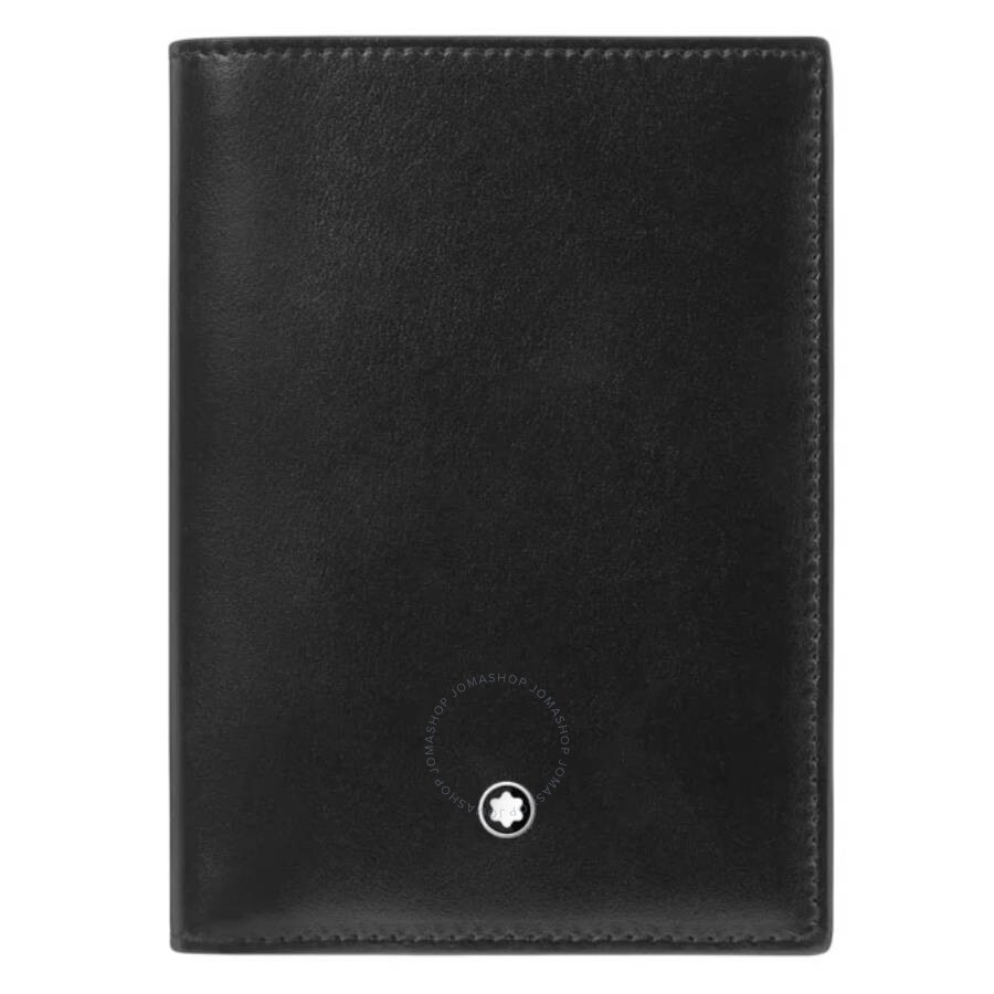 Montblanc Meisterstuck 4cc Leather Wallet In Black