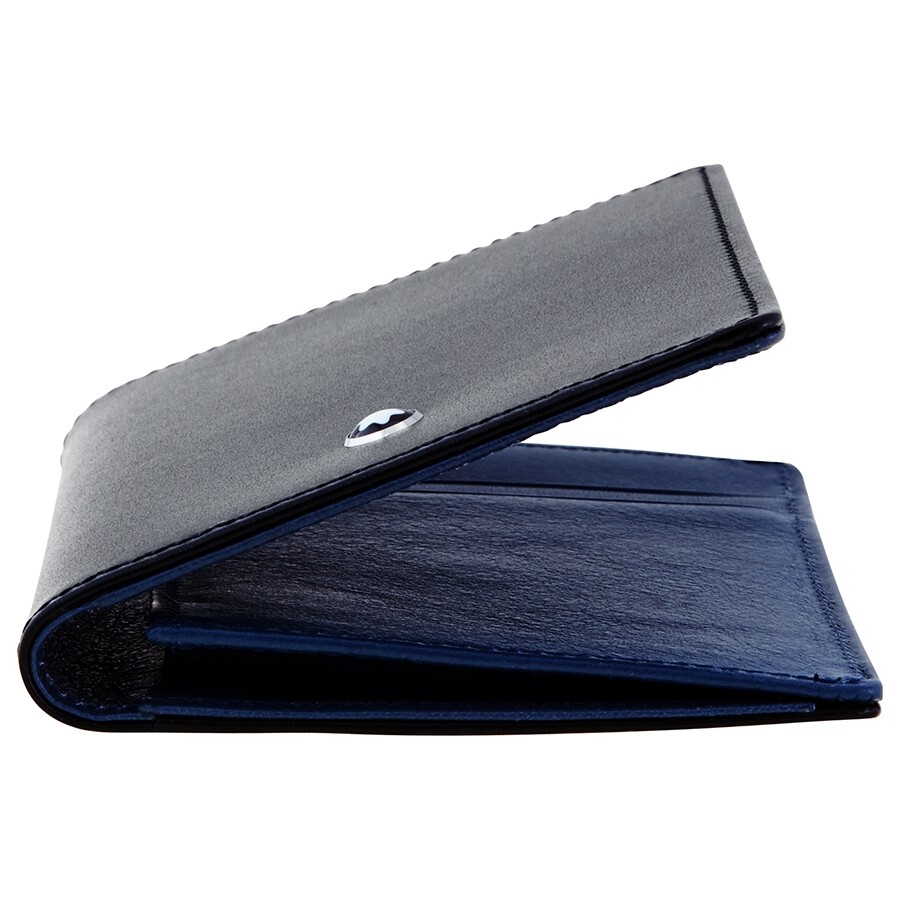 Montblanc Meisterstuck Business Card Holder with Gusset Black/Light