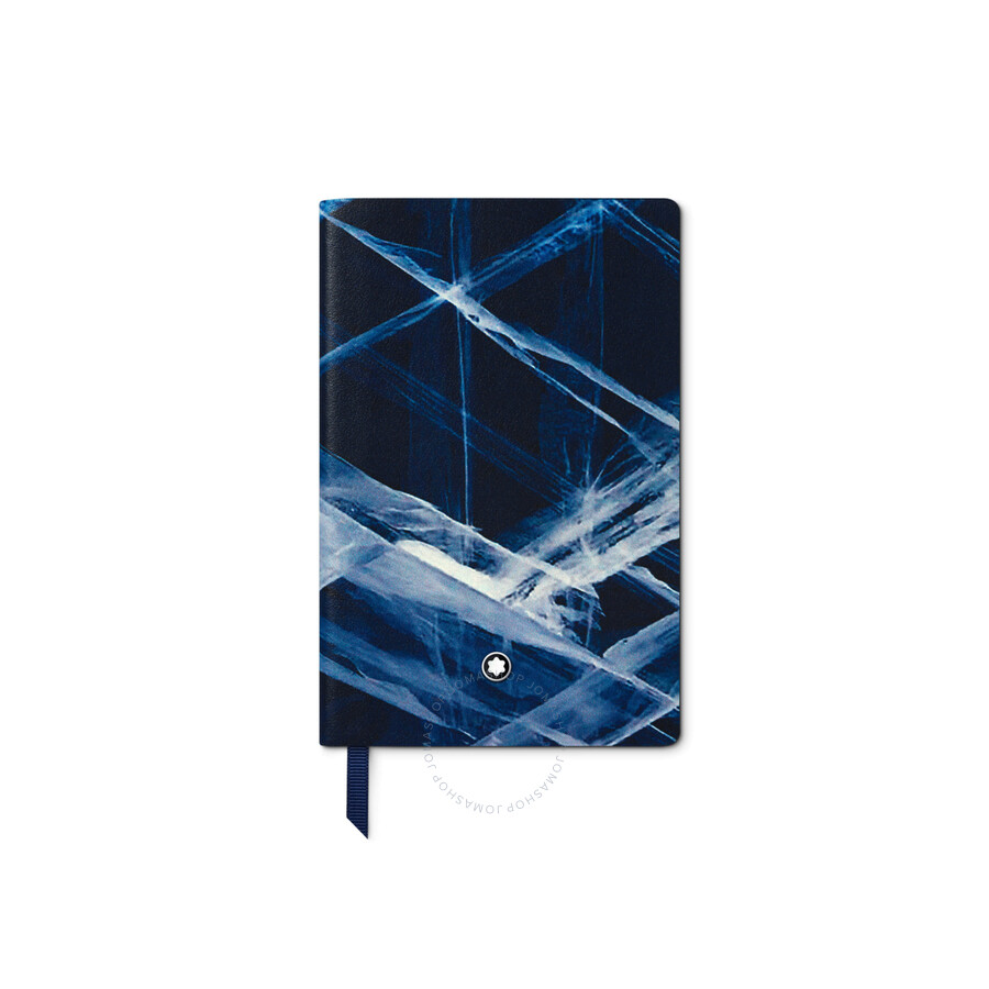 Montblanc Meisterstuck Glacier Mini Pocket Notebook #148 In Blue