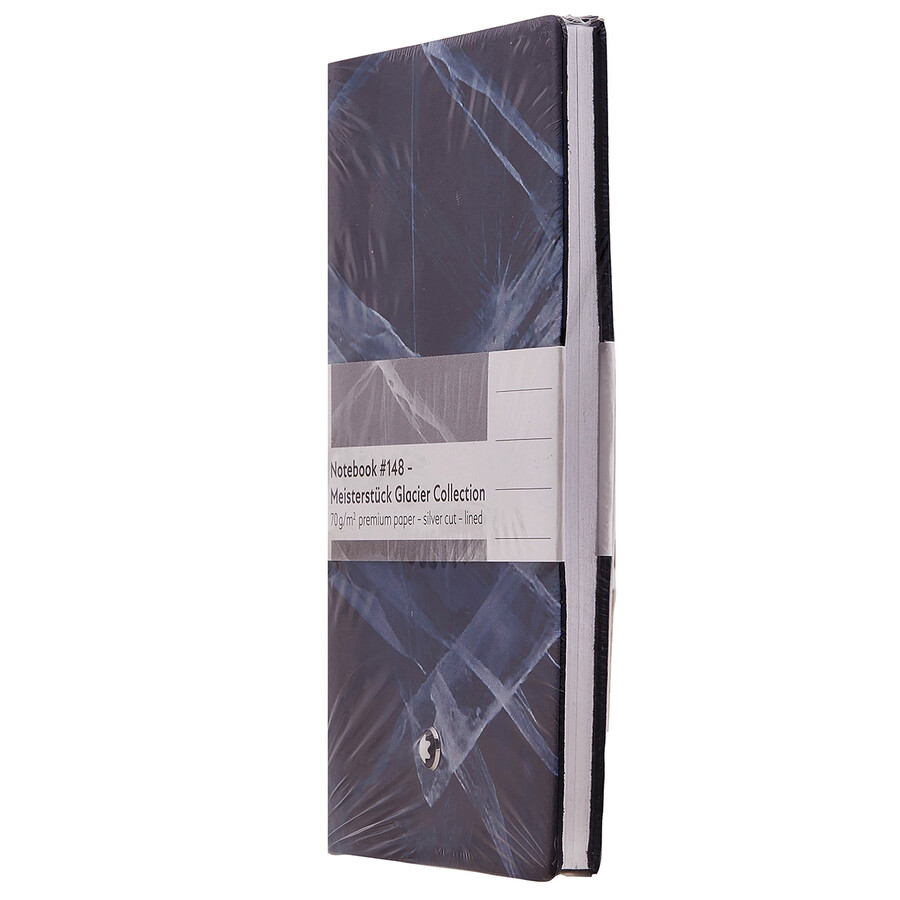 Montblanc Meisterstuck Glacier Mini Pocket Notebook #148 In Blue