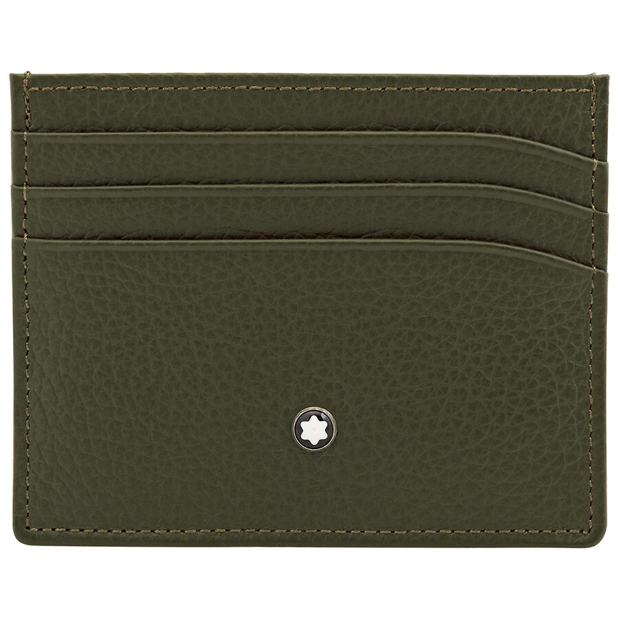 Montblanc Meisterstuck Green 6 Credit Card Pocket Holder 113309V2