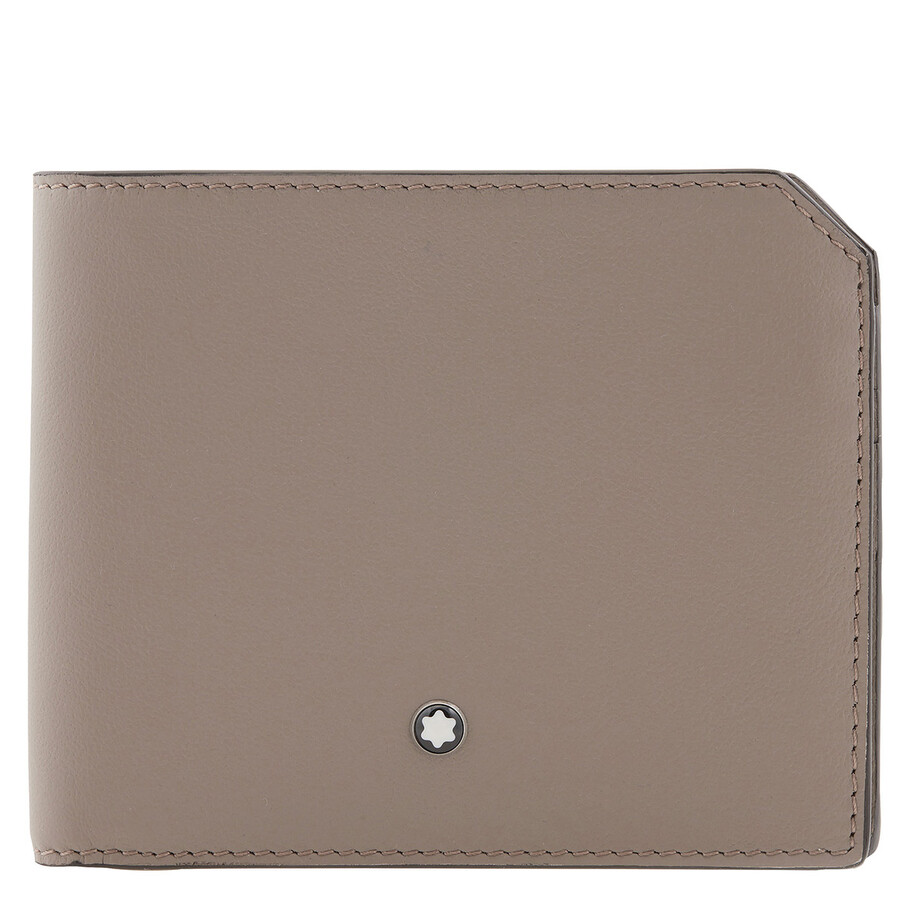 Montblanc Meisterstuck Selection Soft Wallet 6cc In Gray