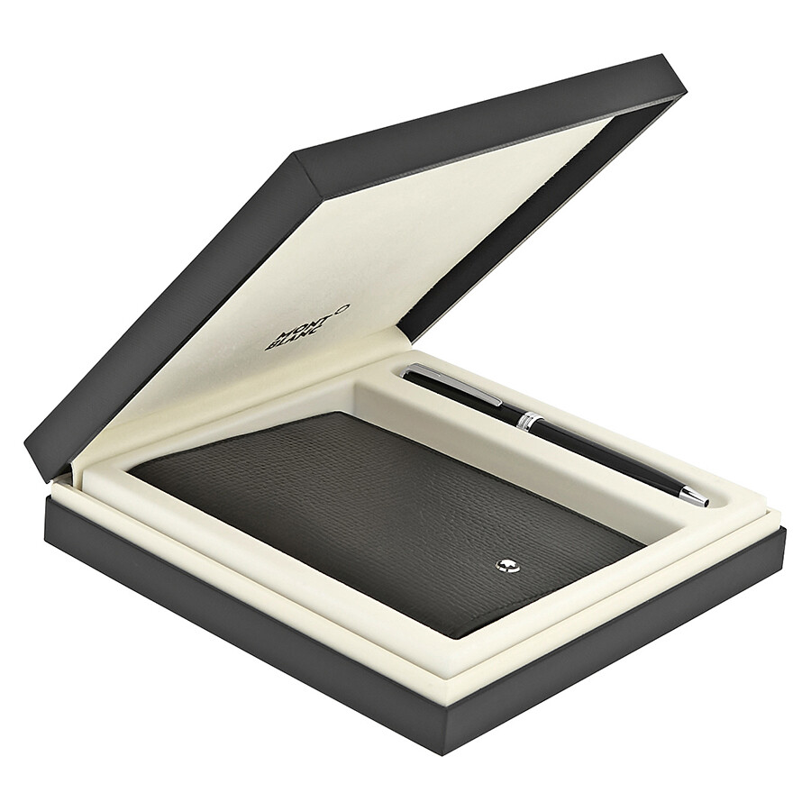 Montblanc Meisterstuck Selectoin Passport Holder and Pix Ballpoint Pen