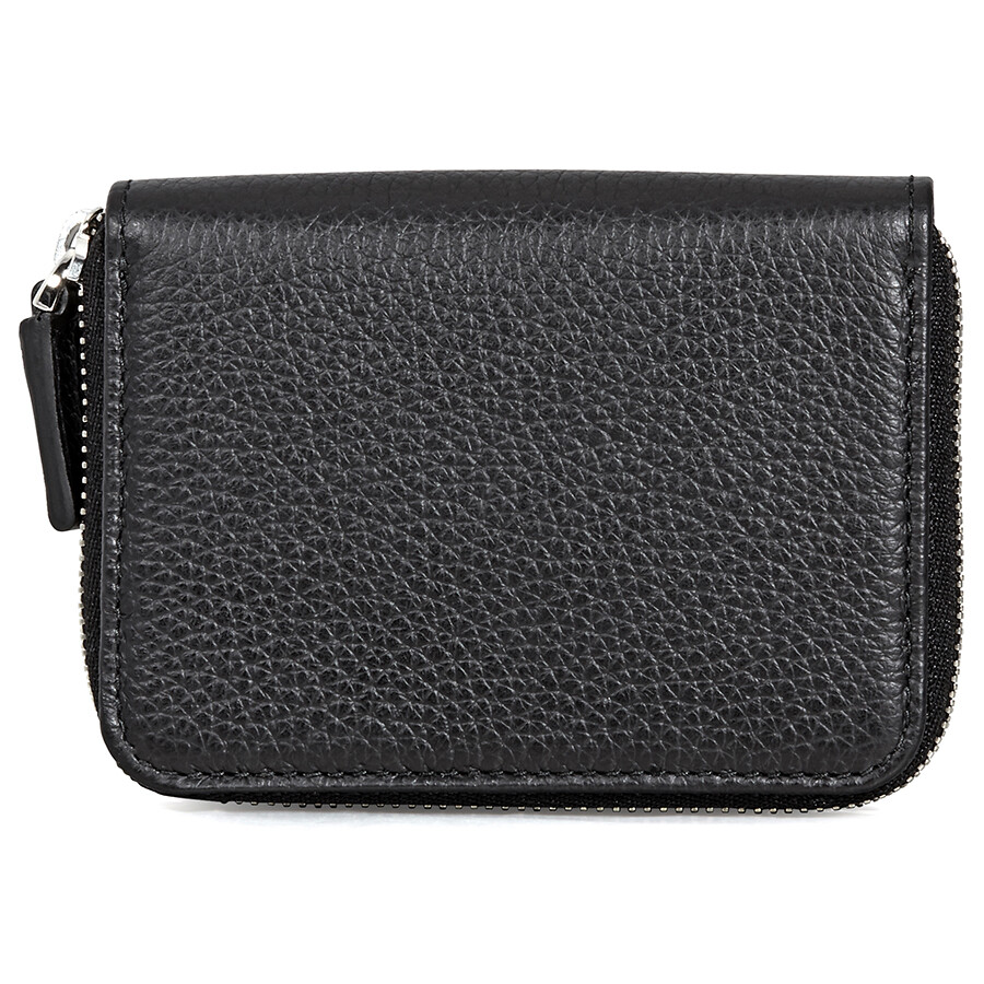 Montblanc Meisterstuck Small FullGrain Leather Coin Case Black Montblanc Handbags