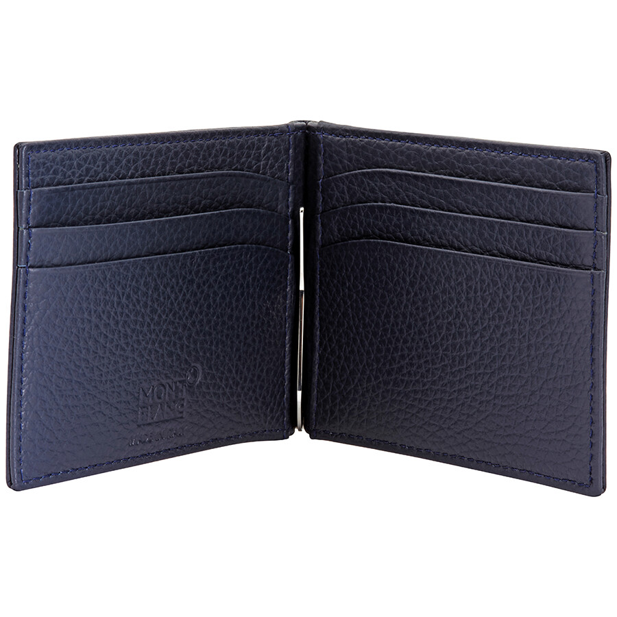 Montblanc Meisterstuck Soft Grain 6 Credit Card with Money Clip Smal