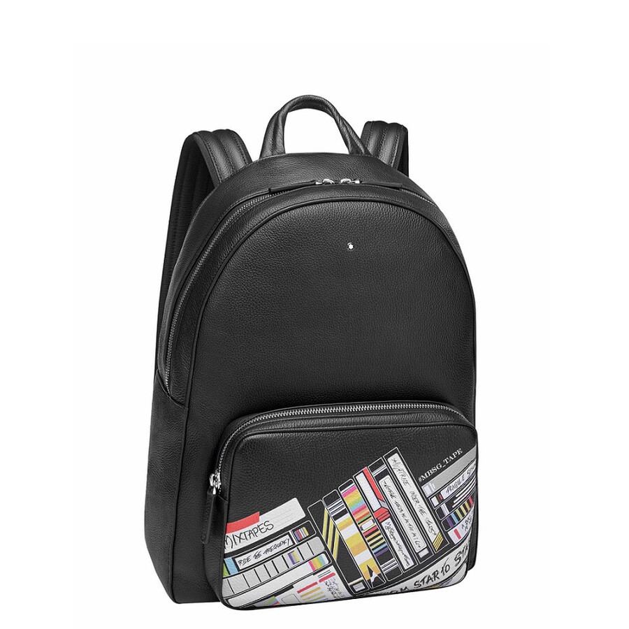 Montblanc Meisterstuck Soft Grain Mix Tapes Backpack Black - Main Image