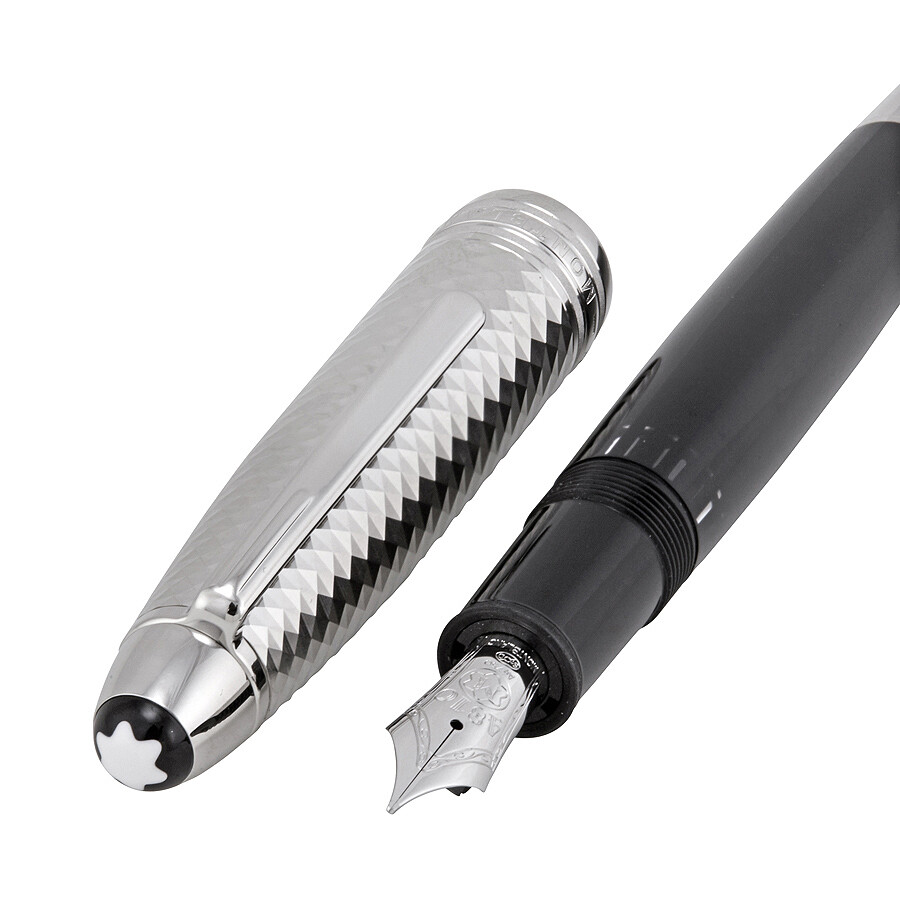 Montblanc Meisterstuck Solitaire Doure Geometric Fountain Pen 113331