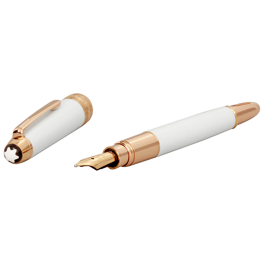 Montblanc Meisterstuck Solitaire Rose Gold Hommage Mozart Fountain Pen 111941