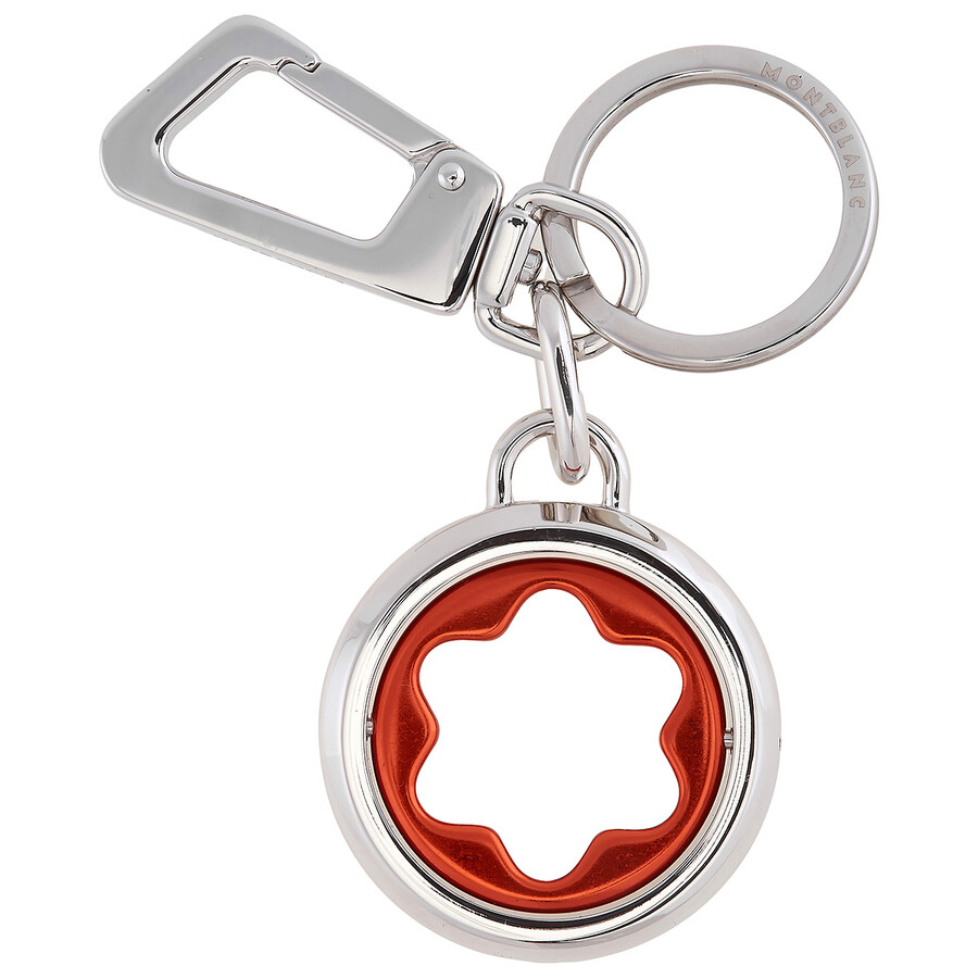 Montblanc Meisterstuck Spinning Emblem Stainless Steel Key Fob