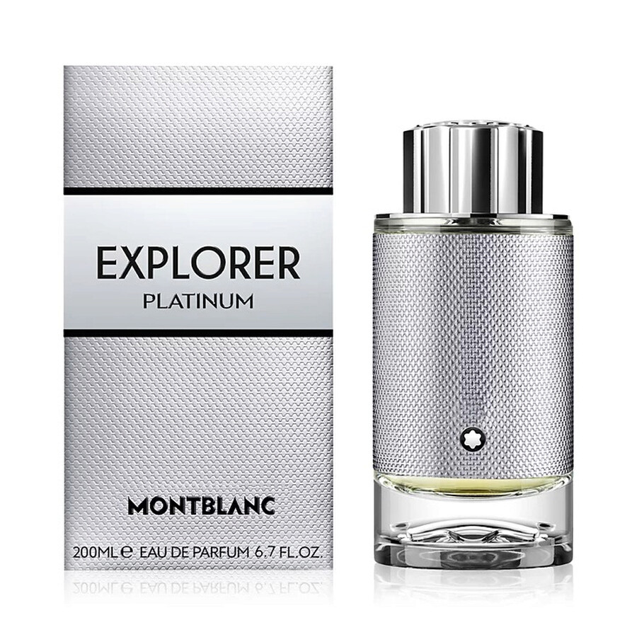 Montblanc Men's Explorer Platinum EDP Spray 6.7 oz Fragrances