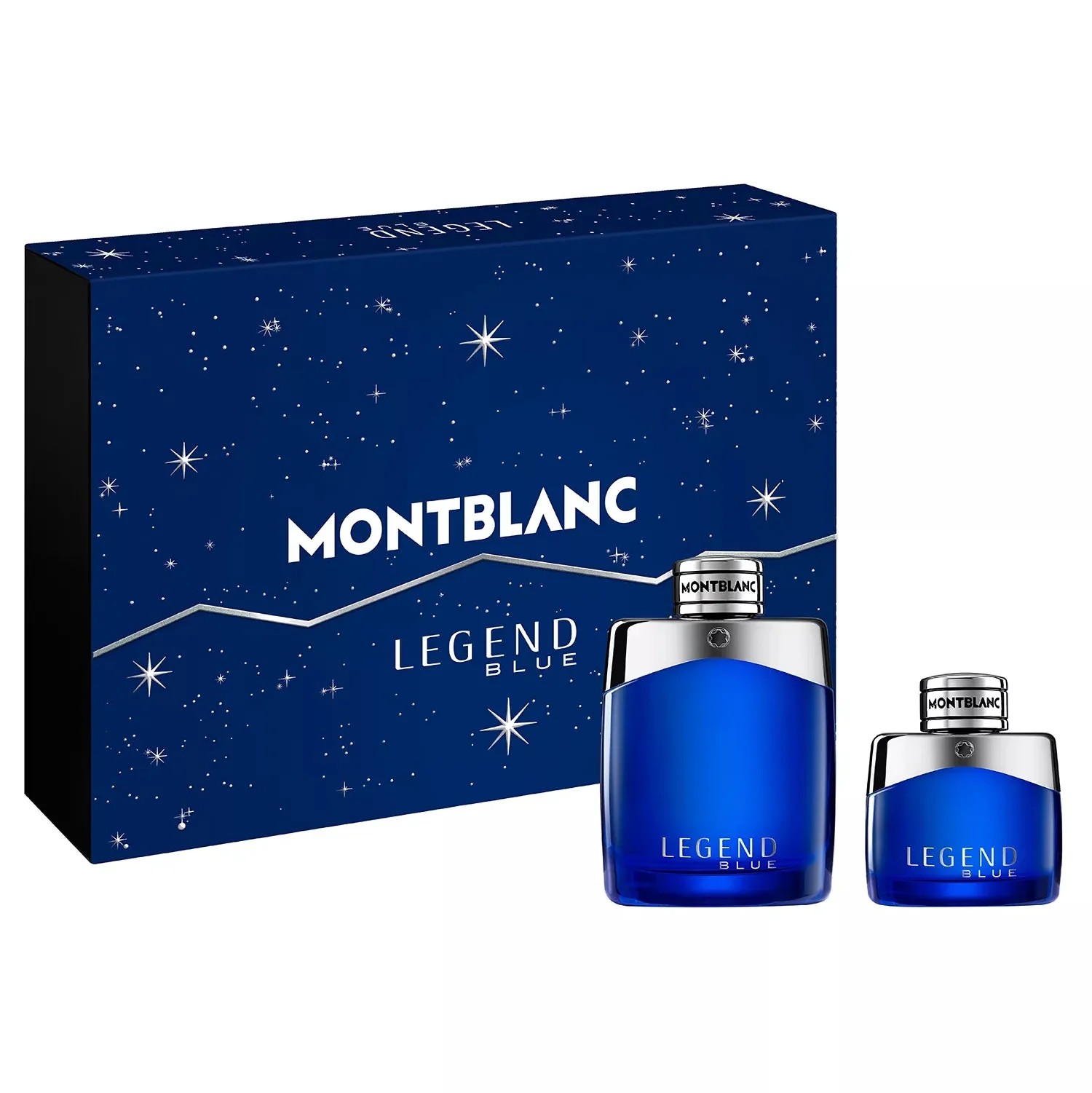 Montblanc Men's Legend Blue 2pcs EDP Gift Set Fragrances