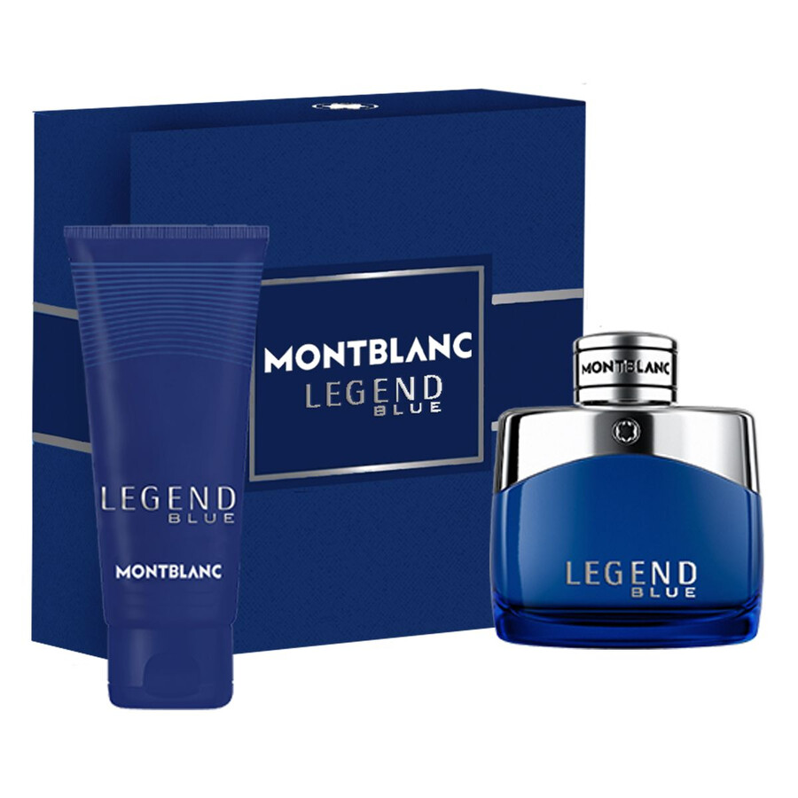 Montblanc Men's Legend Blue Gift Set Fragrances 3386460147705
