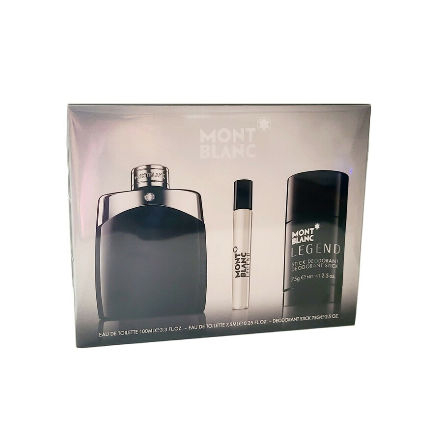 Montblanc Men's Legend Gift Set Fragrances 3386460126816 In Pineapple