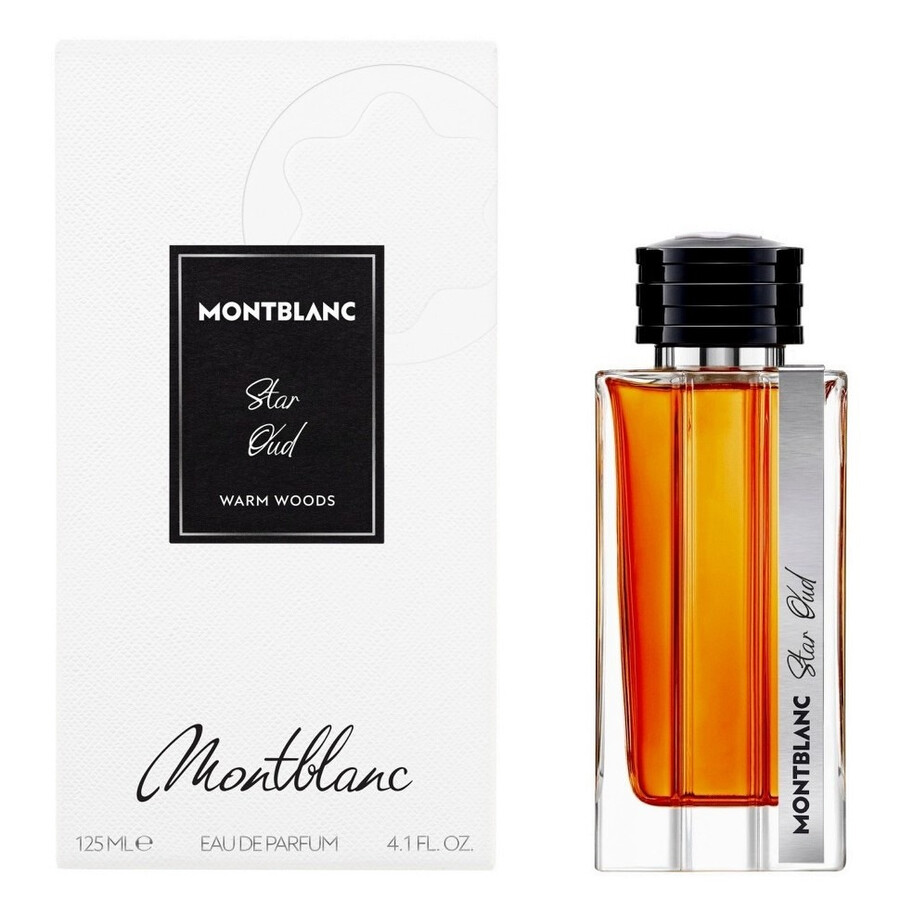 Montblanc Men's Star Oud Edp Spray 4.2 oz Fragrances 3386460154857