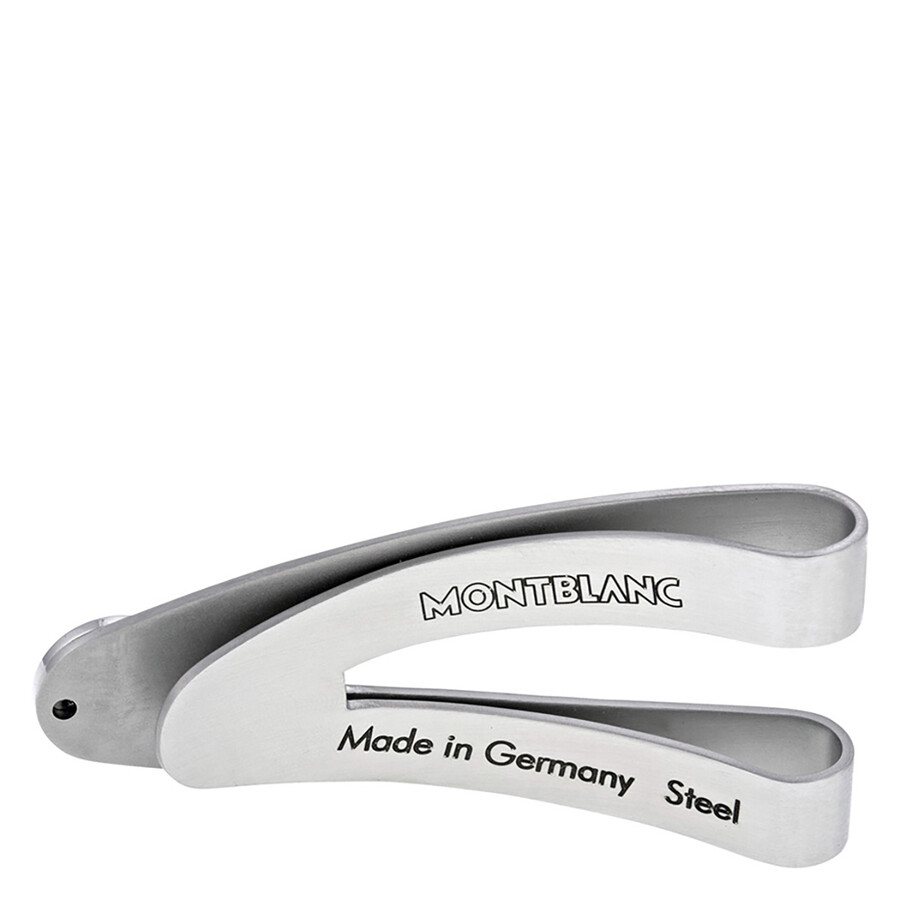 Montblanc Money Clip 9902 In Silver