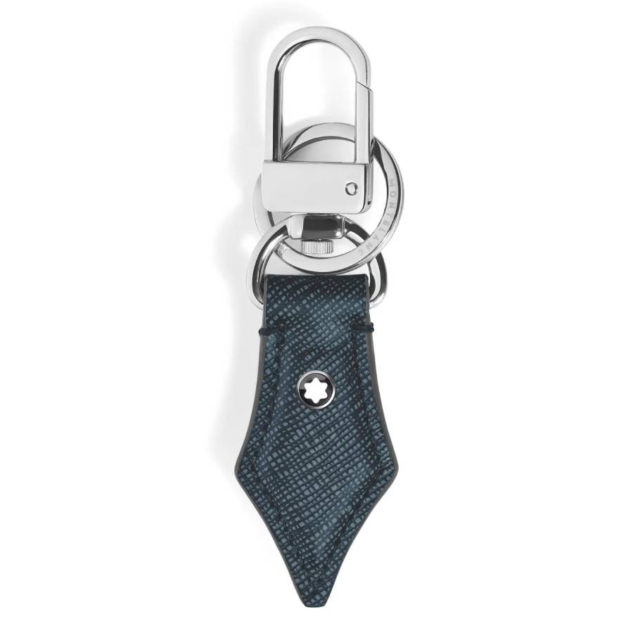 Montblanc Nib Leather Key Holder 220358 4069153002879 - Jomashop