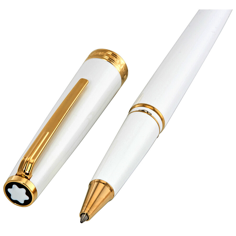 Montblanc PIX White Resin Rollerball Pen