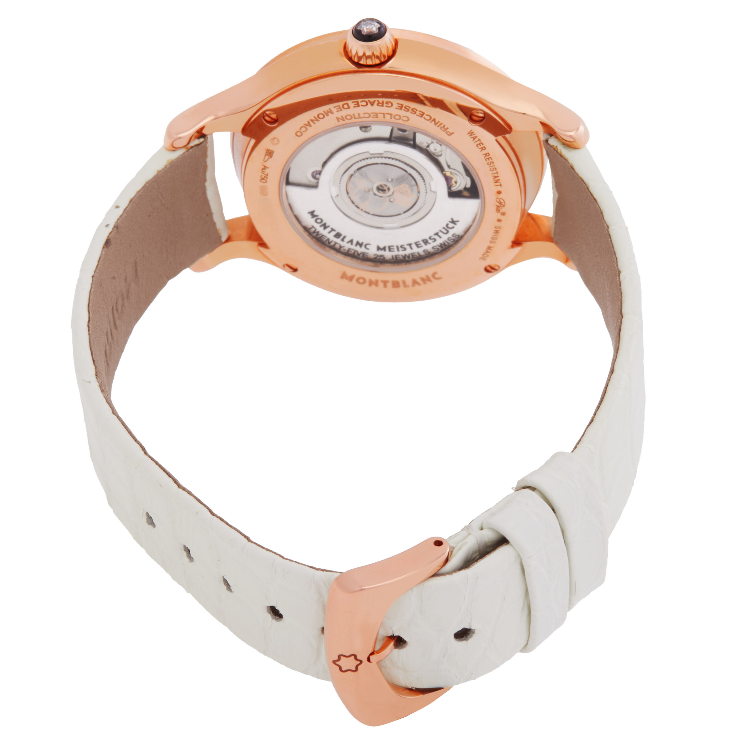 MONTBLANC 프린세스 그레이스 드 모나코 자동 다이아몬드 여성 시계 109275