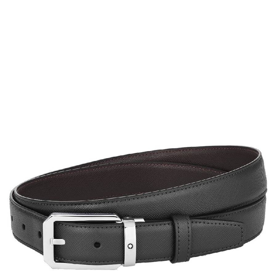 Montblanc Reversible Leather Belt – Black/Brown, 30 mm 128759