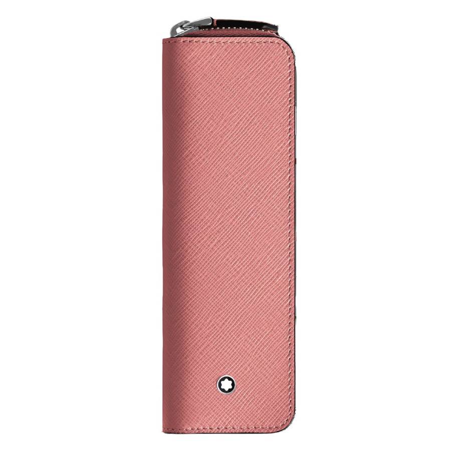 Montblanc Sartorial 1-Pen Zip Pouch - Blush 198884 4062037970455