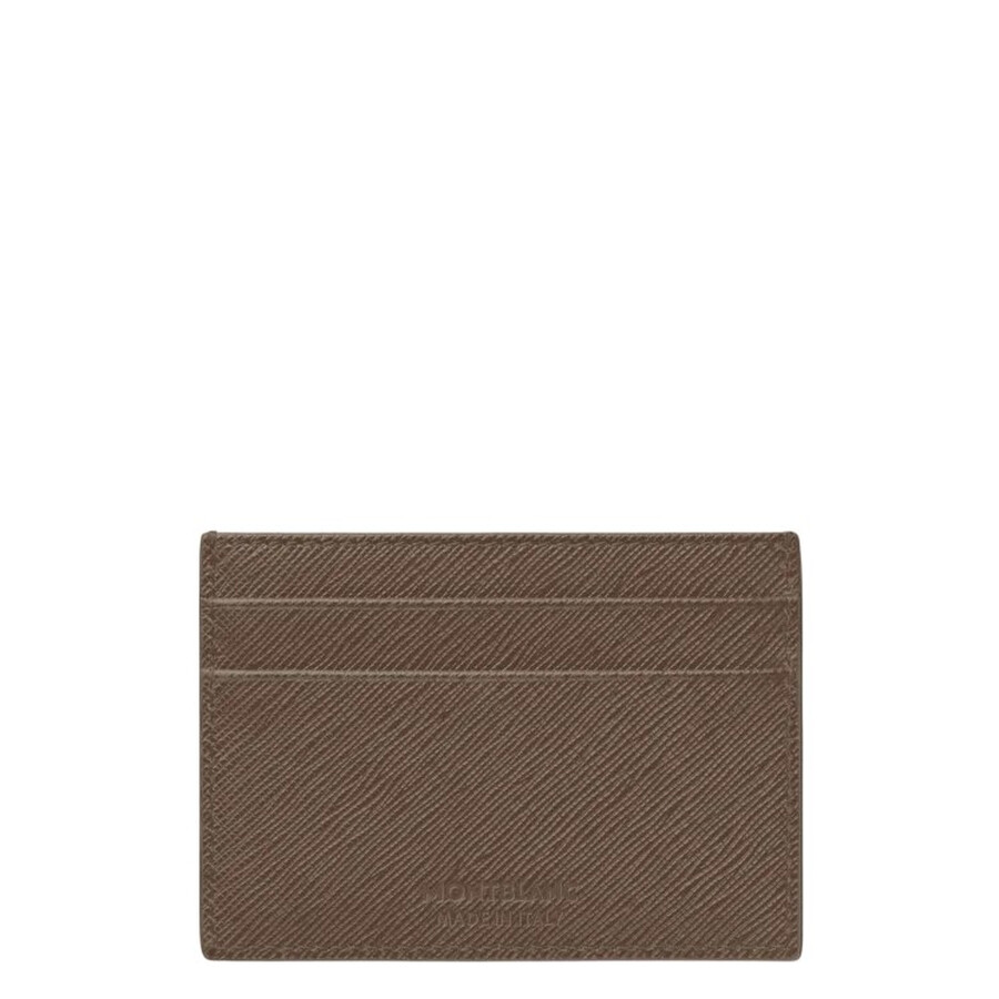 MONTBLANC MONTBLANC SARTORIAL 5CC LEATHER CARD HOLDER