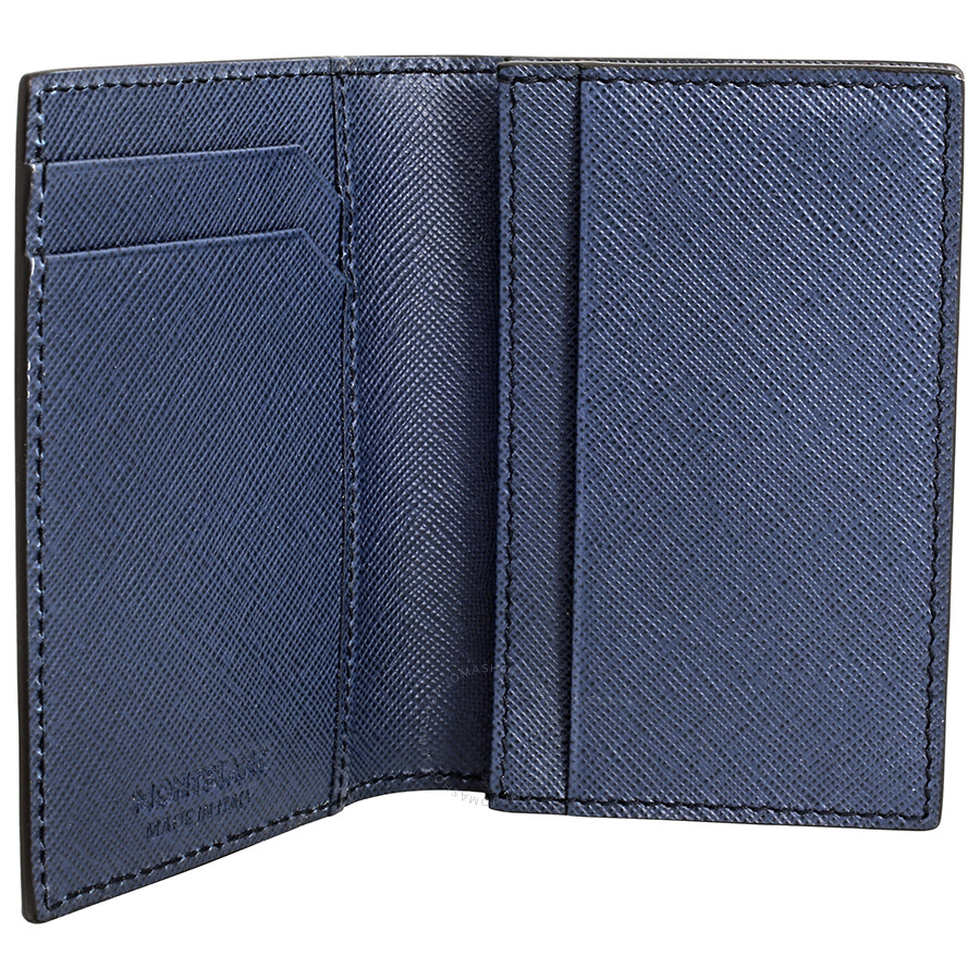Montblanc Sartorial Business Card Holder with Gusset 116344 Montblanc Handbags