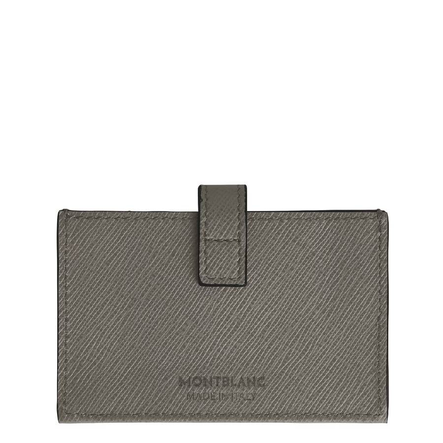 Montblanc Sartorial Card Holder In Gray