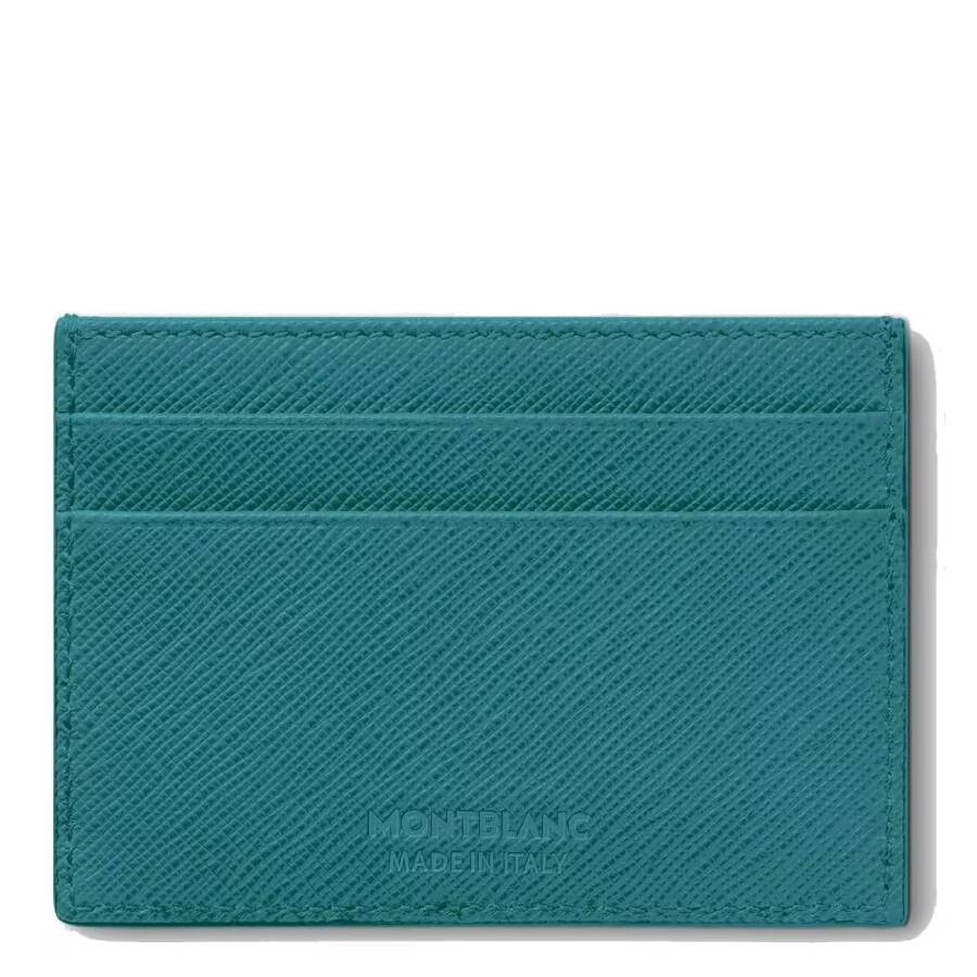 Montblanc Sartorial Card Holder 5cc In Green