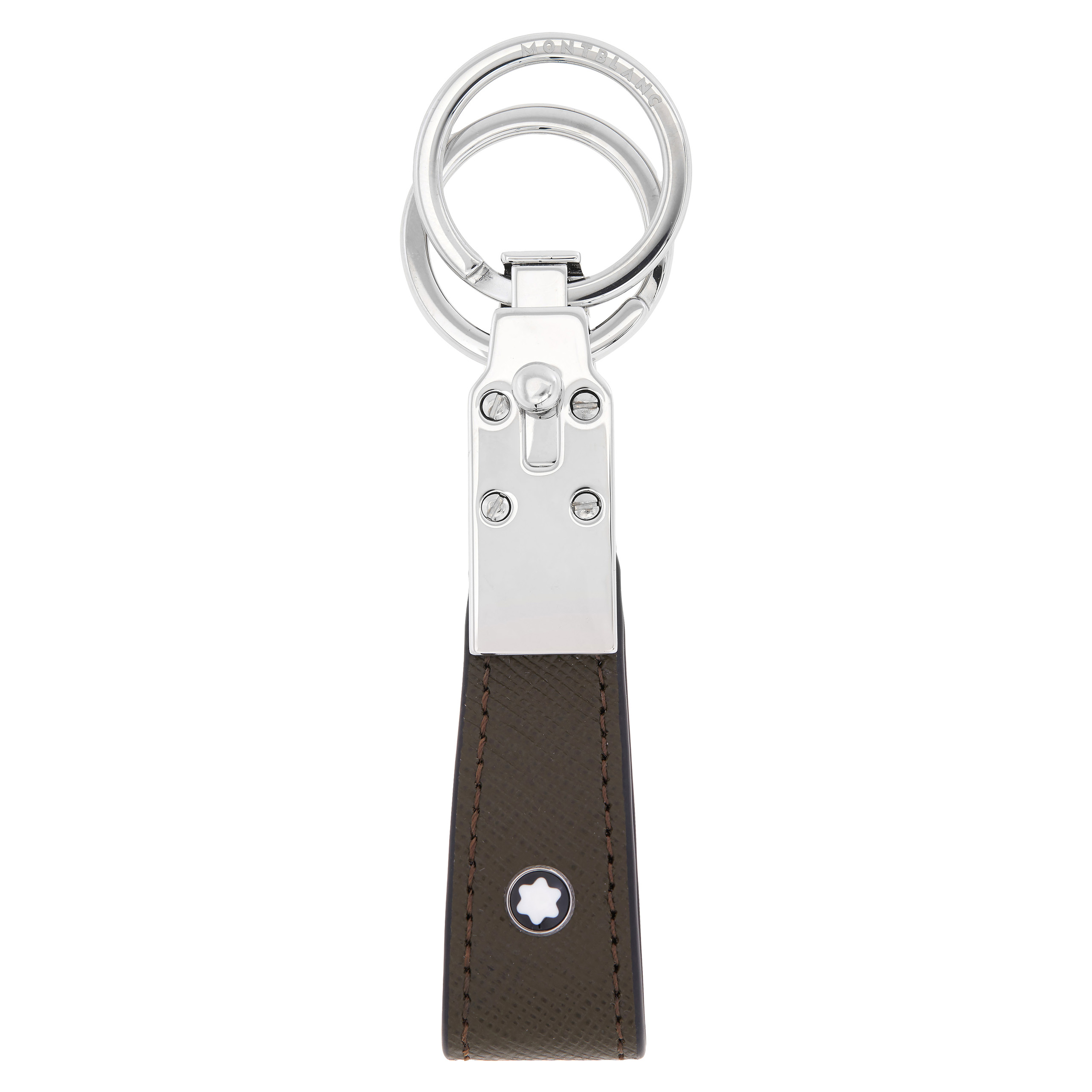 Montblanc Sartorial Leather Loop Key Fob 221354 4069153026332