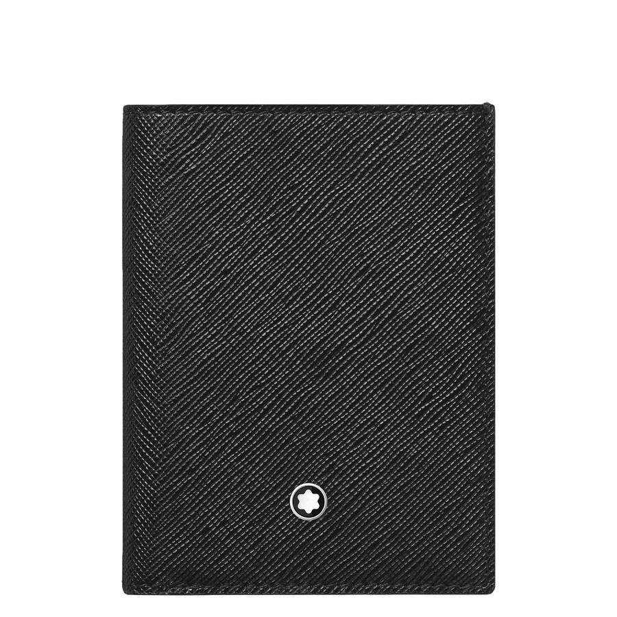 Montblanc Sartorial Mini Wallet 4cc In Black