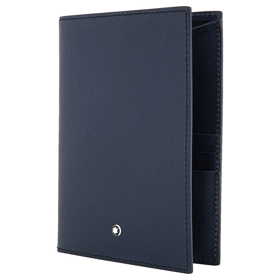 MontBlanc Sartorial Passport Holder Indigo Montblanc Handbags