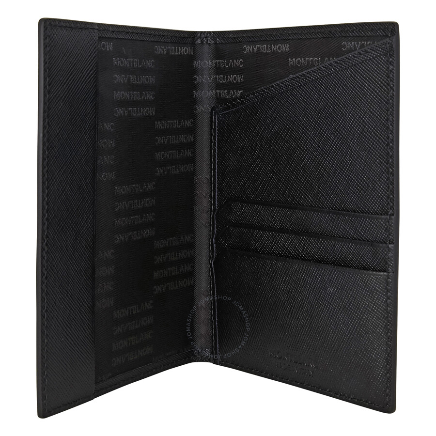 MontBlanc Sartorial Passport Holder Black Montblanc Handbags