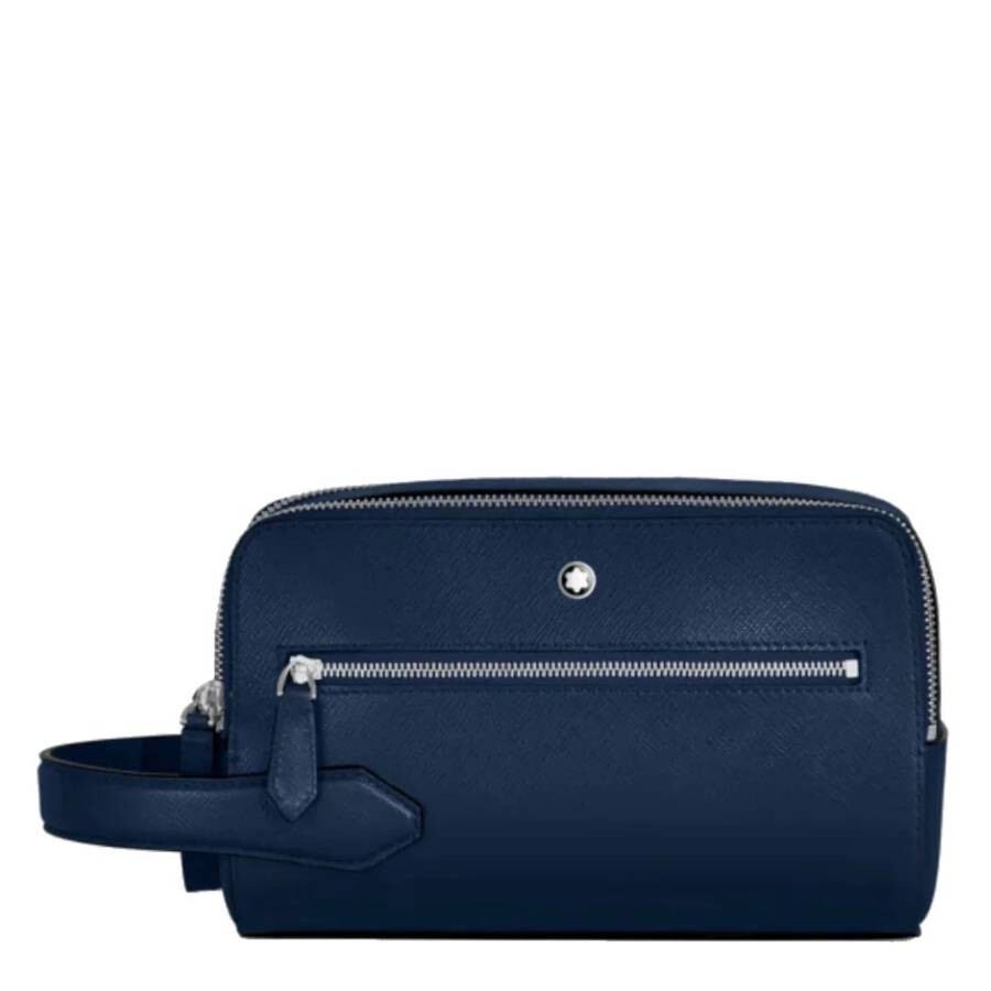 Montblanc Sartorial Toiletry Bag In Blue