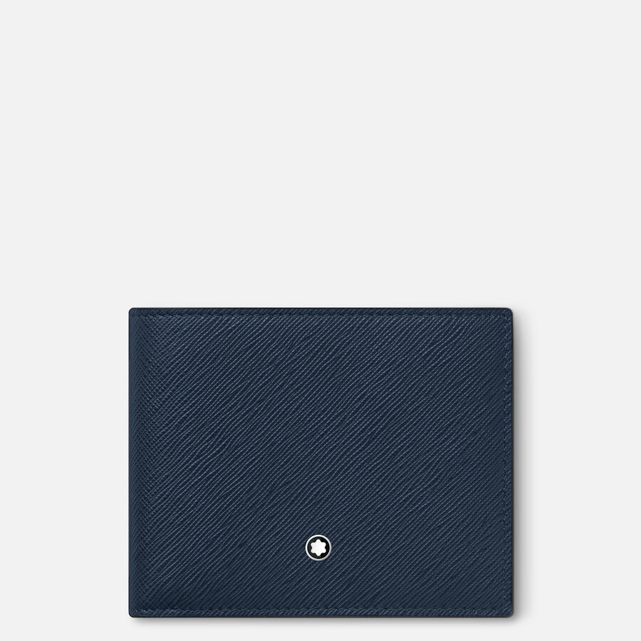 Montblanc Sartorial Wallet 6cc In Blue