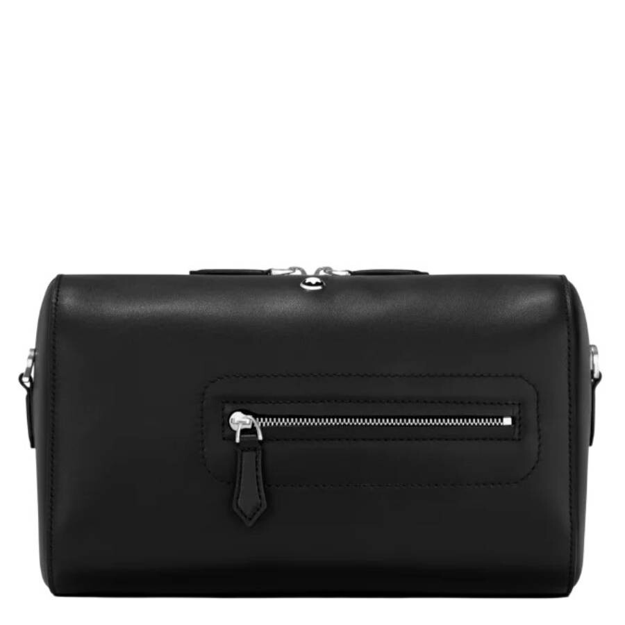 Montblanc Selection Soft Leather 142 Crossbody Bag In Black