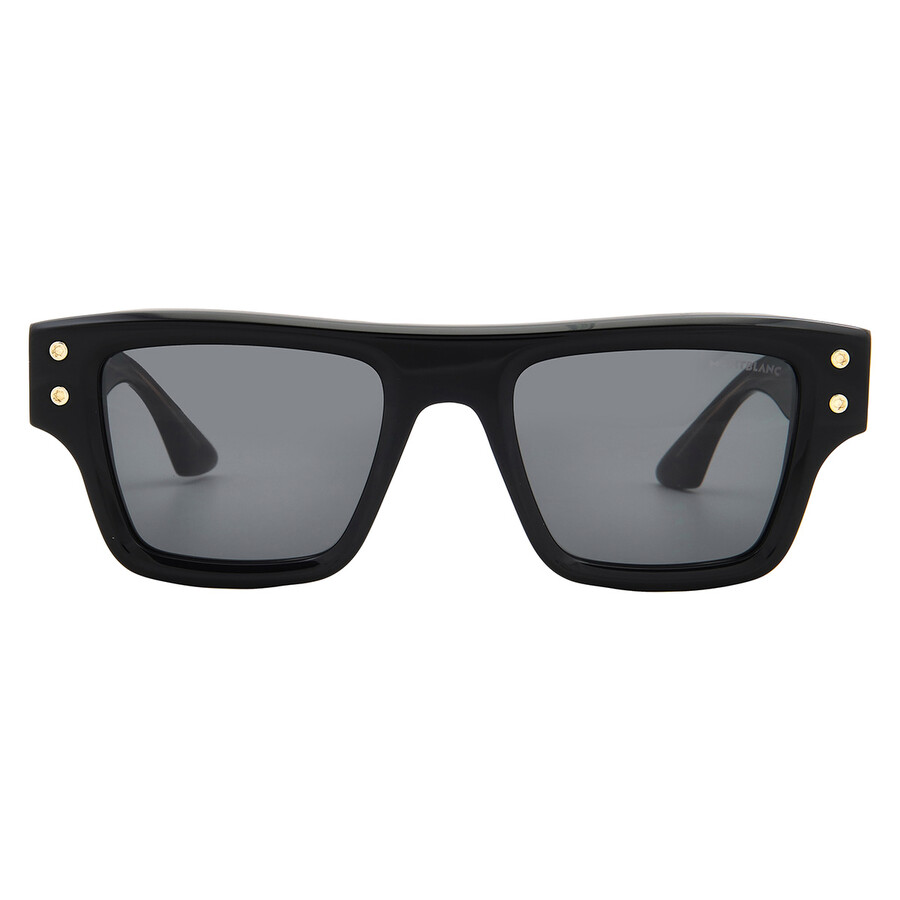 Montblanc Smoke Square Men's Sunglasses Mb0253s 001 52