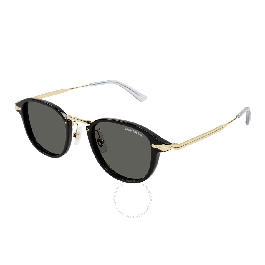 Montblanc Smoke Square Men's Sunglasses Mb0336s 001 48