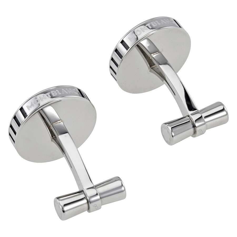 Montblanc Spider Stainless Steel Cufflinks Montblanc Mens Jewelry