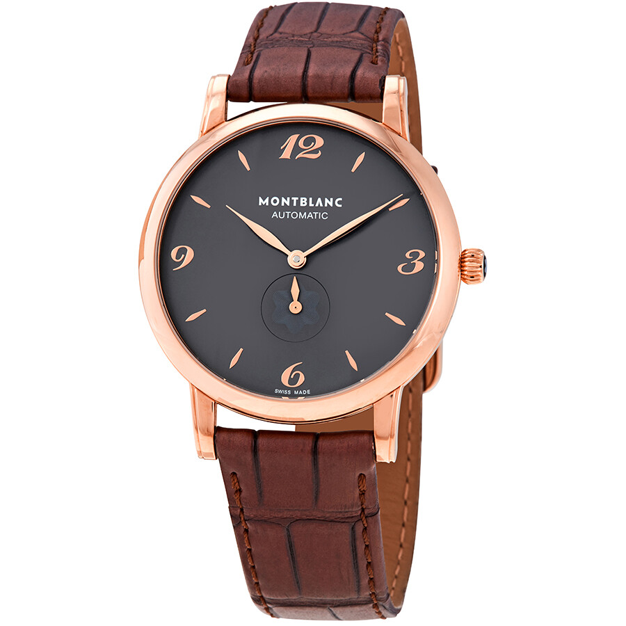 Montblanc Star Classique Automatic Grey Dial Men's Watch 107075