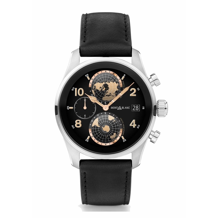 Montblanc Summit Chronograph Quartz Analog-Digital Black Dial