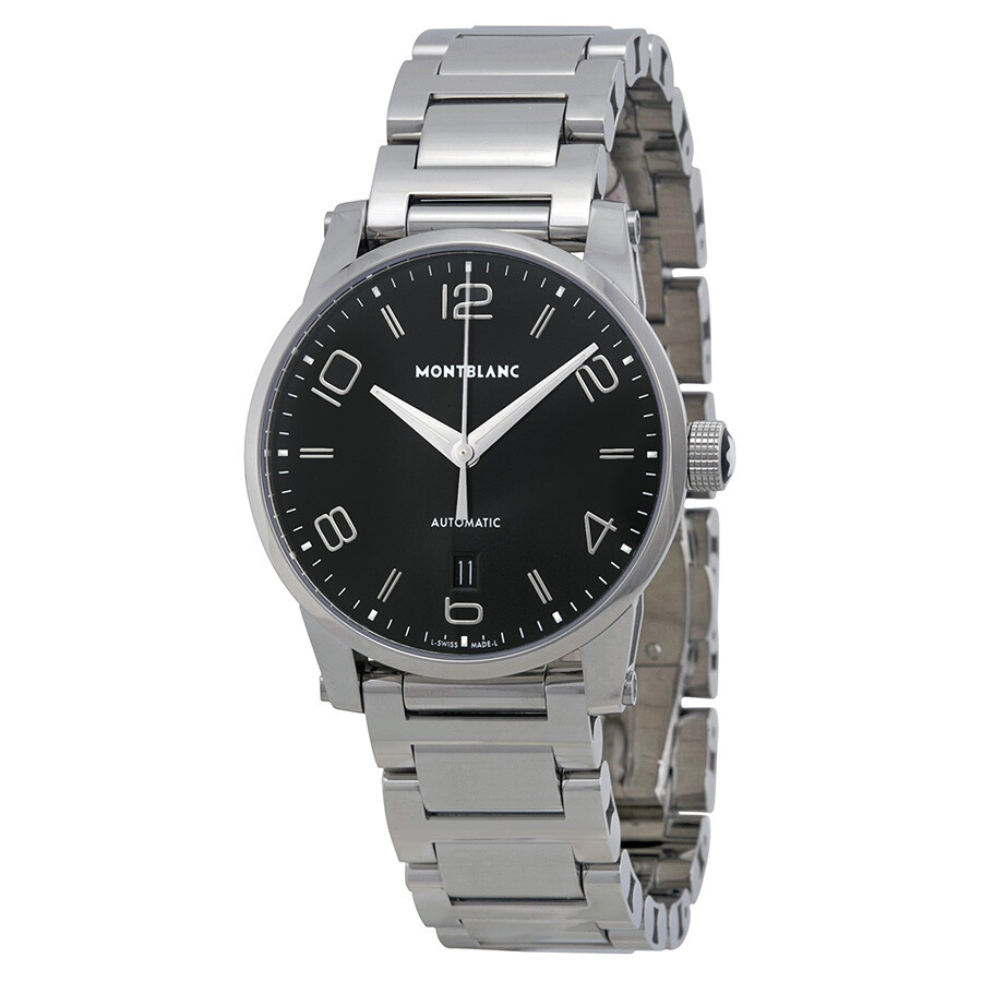 Montblanc Timewalker Automatic Black Dial Men s Watch 110339 