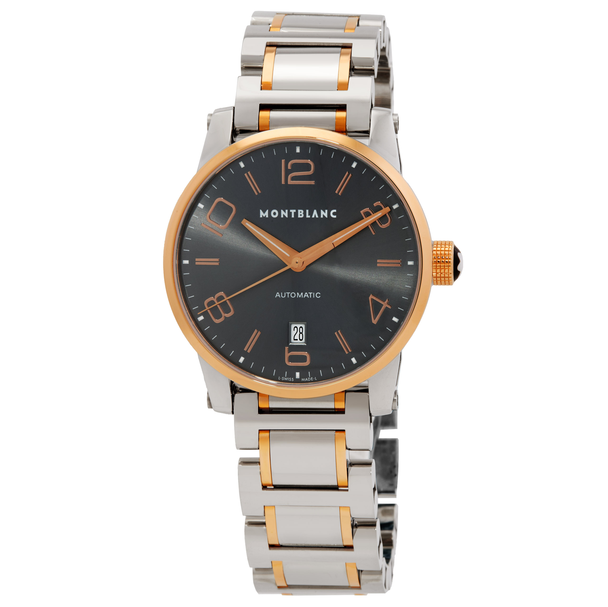MontBlanc Timewalker Automatic Grey Dial Men's Watch MB106501