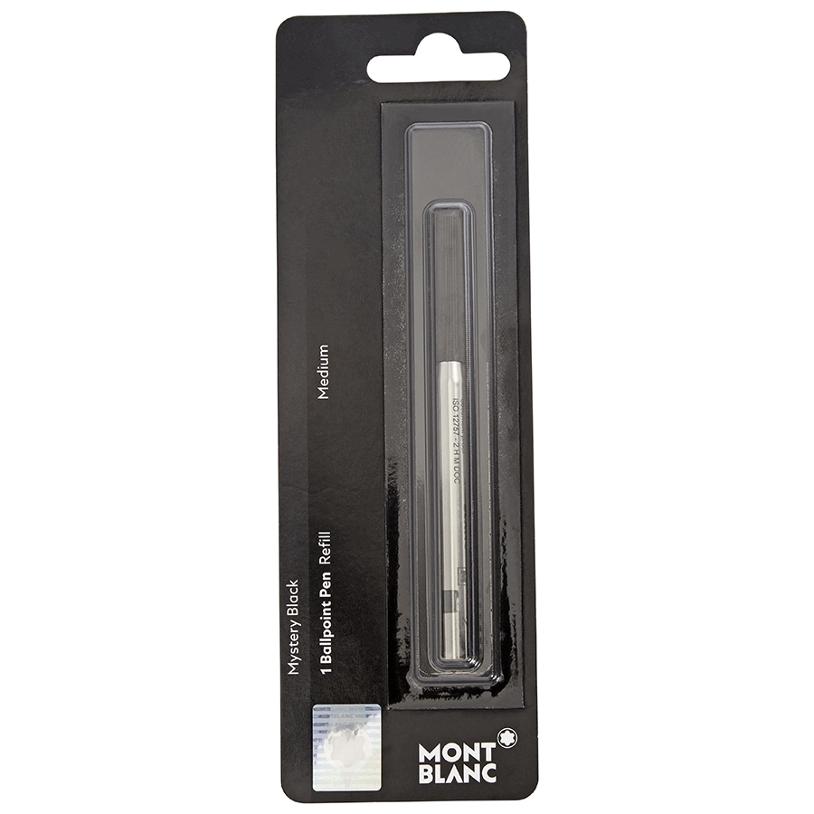 Montblanc Universal Medium Ballpoint Pen Refill Mystery Black 107865