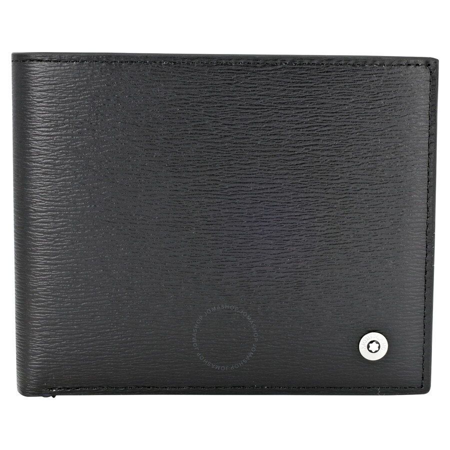 Montblanc Westside 8cc Black Leather Wallet 8372 Montblanc Westside 8cc Black Leather Wallet 8372